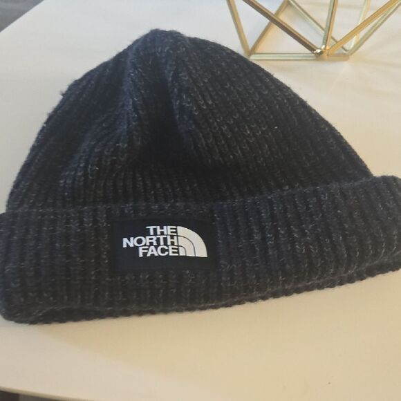 The North Face Black Ribbed Knit Hat - Picture 1 of 1
